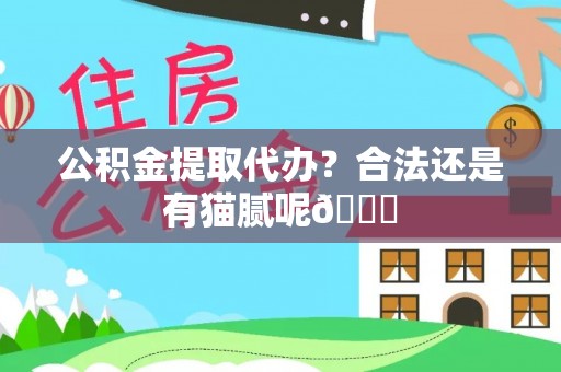 万州公积金提取代办？合法还是有猫腻呢😏